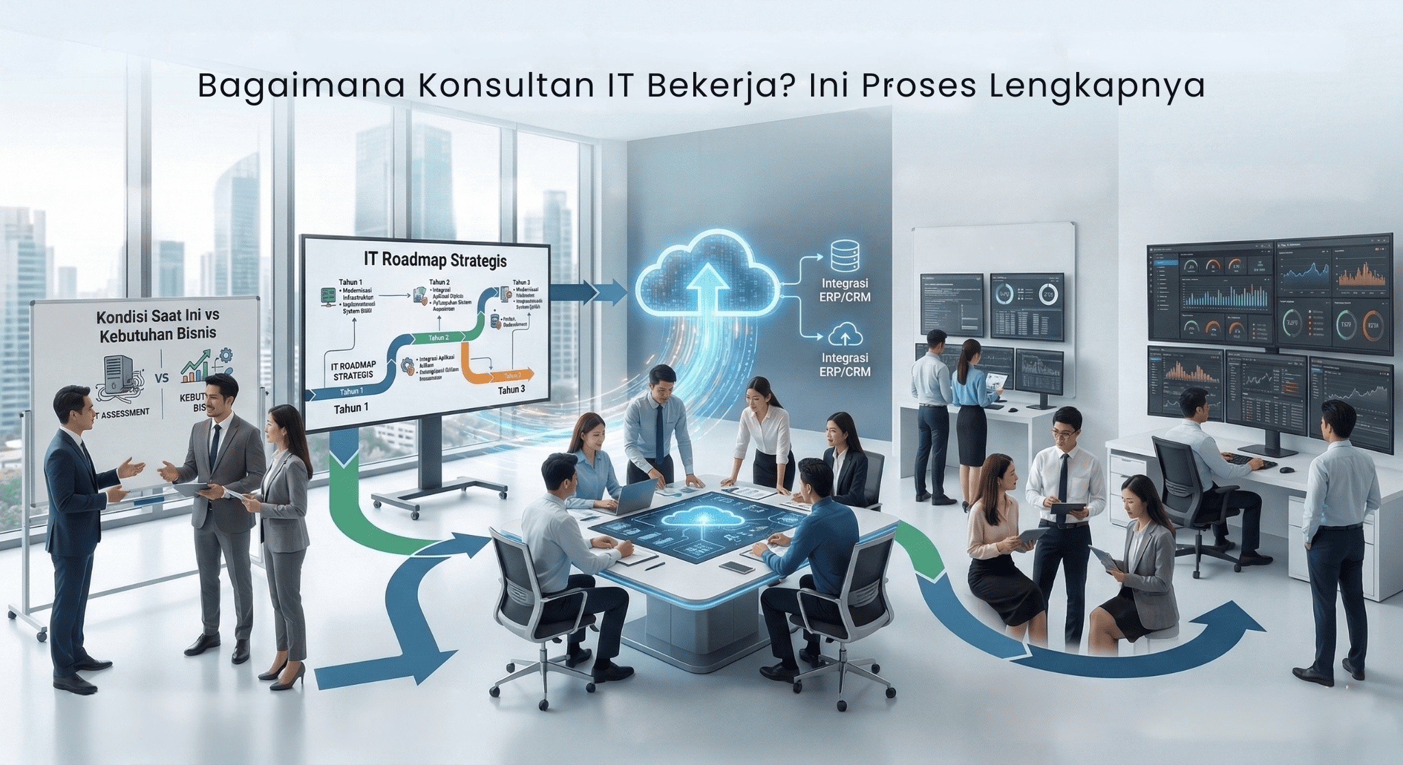 Bagaimana Konsultan IT Bekerja? Ini Proses Lengkapnya